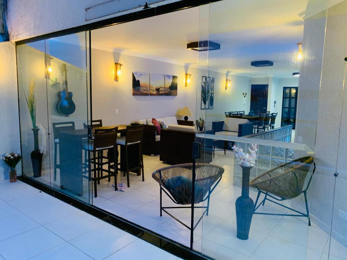 Lindo Duplex Pe Na Areia Com Praia Privativa Caraguatatuba Ngoại thất bức ảnh