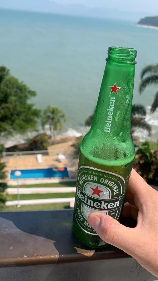 Lindo Duplex Pe Na Areia Com Praia Privativa Caraguatatuba Ngoại thất bức ảnh